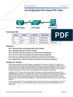 11.4.2.7 Lab - Managing Device Configuration Files Using TFTP, Flash, and USB