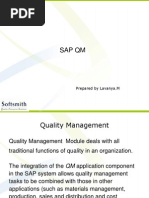 Sap QM