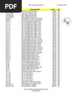 ABB Price Book 502