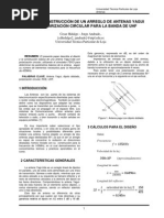 Antena Yagui Polarizacion Circular