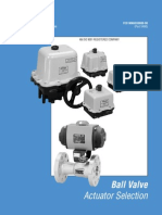 TORQUES Actuator For Ball Valve PDF