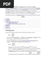 Rational Functions