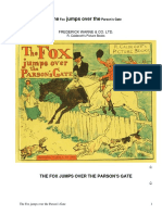 The Fox Jumps Over The Parson's Gate by Anonymous