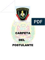 Carpeta de Postulante A La Ets-Pnp 2014-I