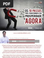 Ebook Os 10 Passos para Transformar Sua Prosperidade Agora