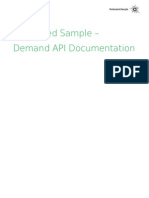 Demand API - V7 - For Print