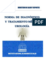 Norma de Diagnostico y Tratamiento de Urologia