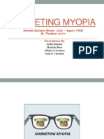 Marketing Myopia