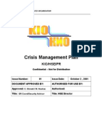 09 Crisis Management Plan