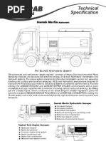 Scarab Merlin Hydrostatic Technical Specifications