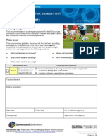 Football (Soccer) : Curriculum Activity Risk Assessment