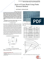 Structural Analysis of Crane Hook