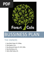 Bussiness Plan: The Owners