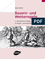 Bauern - Und Wetterregeln