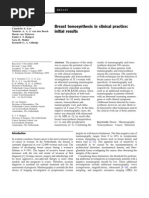 Breast Tomosynthesis in Clinical Practice