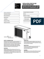 3 & 5 TR Carrier Specs and Installation Manual