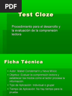 Test Cloze