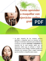 Como Aprender A Maquillar Con Ejercicios Online Gratis