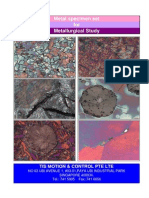 Microstructure of Metal Materials