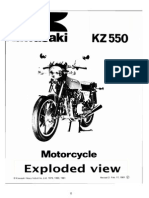 Despiece Kawasaki - KZ 550