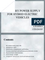 Auxilary Power Supply For Hybrid Electric Vehicles: K.Harika 13T81D4305