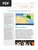 Risk of Terror