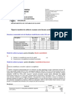 Examen Scris Licenta CIG RO - Tip Si Model Subiecte