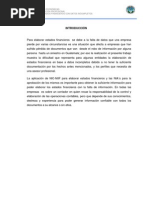 Estados Financieros Con Datos Incompletos