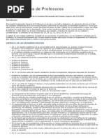 Reglamentos de Profesores - Universidad Austral