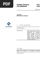 Ntc1039 Glicerol Metodo de Analisis