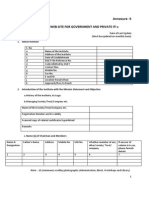 Format For Web-Site For Government and Private Iti S: Annexure - 5