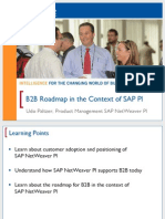 B2B Roadmap in The Context of SAP PI