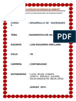 Diagnostico Situacional Del Asentamiento Humano Asociación de Viviendas El Mirador Juanjuicillo Parte Alta