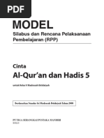 RPP Qur'an Dan Hadis MI 5 R1