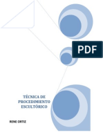 Técnica de Procedimiento Escultórico