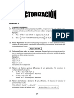 Semana 5 - Factorización