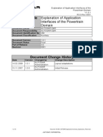 AUTOSAR ApplicationInterfaces Explanation Powertrain