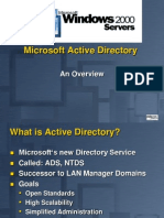 Microsoft Active Directory: An Overview