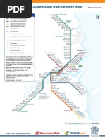 South East Queensland Train Network Map: Great State. Great Opportunity