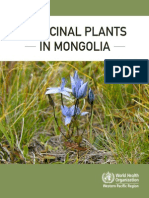 Medicinal Plants in Mongolia