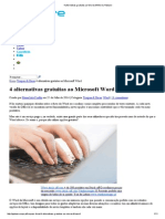 4 Alternativas Gratuitas Ao Microsoft Word - Pplware