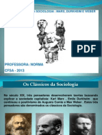 Os Classicos Da Sociologia Durkheim