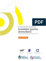 DC CONSTRUCCION Instalador Gasista Domiciliario PDF