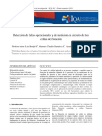 Detección de Fallas Operacionales y de Medición en Circuito de Tres Celdas de Flotación - C. Ramírez