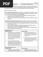 Visual Arts Lesson Plan - Grade 5 ACTs