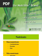 DNA of The Nutrilite Brand