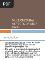 Multicultural Aspects of Self-Care