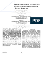 Comparison of Dynamic Differential Evolution and Asynchronous Particle Swarm Optimization For Inverse Scattering