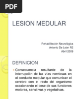 Lesion - Medular Rehab Pulmonar