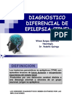 Epilepsia - Diagnositco Diferencial